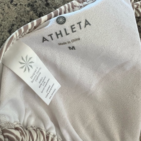 Athleta Tan and White floral bikini - Picture 4 of 8